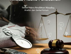 Tindak Pidana Penadahan: Analisis dan Sanksi Hukum