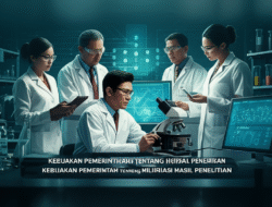 Kebijakan Pemerintah tentang Hilirisasi Hasil Penelitian