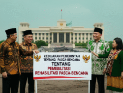 Kebijakan Pemerintah tentang Rehabilitasi Pasca-Bencana