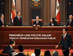 Pengaruh Lobi Politik dalam Pembuatan Kebijakan Publik