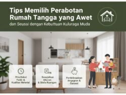 Tips Memilih Perabotan Rumah Tangga yang Awet dan Sesuai dengan Kebutuhan Keluarga Muda