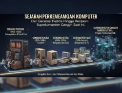 Sejarah Perkembangan Komputer dari Generasi Pertama Hingga Menjadi Superkomputer Canggih Saat Ini