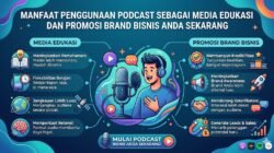 Manfaat Penggunaan Podcast Sebagai Media Edukasi Dan Promosi Brand Bisnis Anda Sekarang