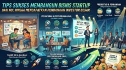 Tips Sukses Membangun Bisnis Startup Dari Nol Hingga Mendapatkan Pendanaan Investor Besar