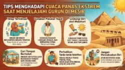 Tips Menghadapi Cuaca Panas Ekstrem Saat Sedang Menjelajahi Gurun Di Mesir