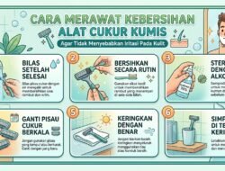 Cara Merawat Kebersihan Alat Cukur Kumis Agar Tidak Menyebabkan Iritasi Pada Kulit