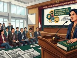 Peran Ahli Hukum Tata Negara Dalam Memberikan Tafsir Kebijakan Politik Kontroversial
