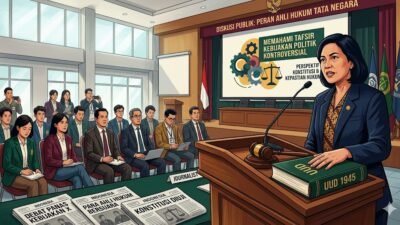 Peran Ahli Hukum Tata Negara Dalam Memberikan Tafsir Kebijakan Politik Kontroversial