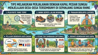 Tips Melakukan Perjalanan Dengan Kapal Pesiar Sungai Menjelajahi Desa-Desa Tersembunyi di Sepanjang Sungai Rhine