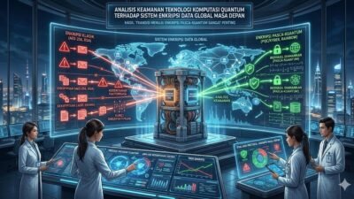 Analisis Keamanan Teknologi Komputasi Quantum Terhadap Sistem Enkripsi Data Global Masa Depan
